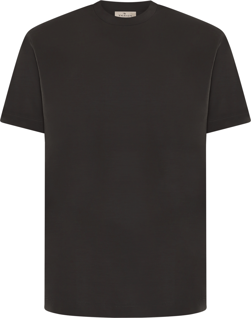 Valenza Heren Merino T-Shirt Bruin Bruin