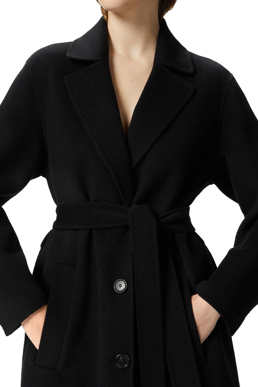 Pinko Coats Black Zwart