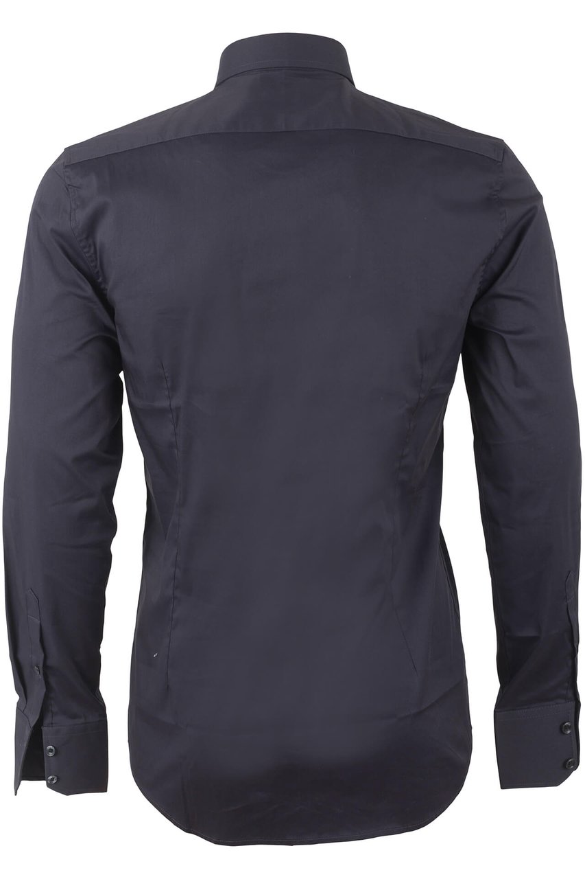Antony Morato Basic overhemd antraciet Grijs