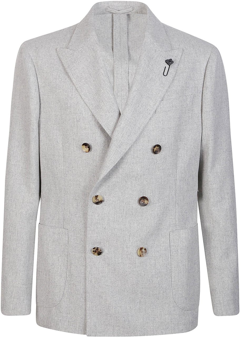 Lardini Advance Jacket Grey Grijs