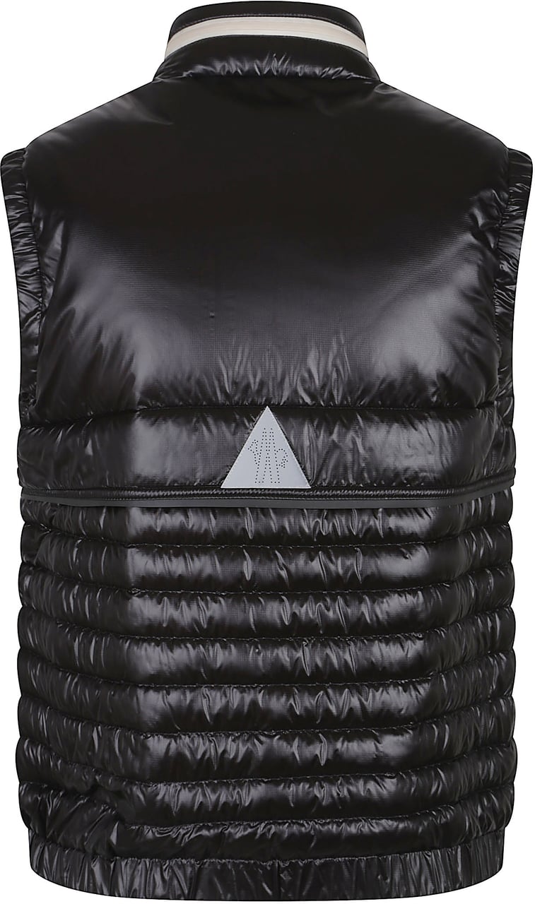 Moncler Gumiane Vest Black Zwart