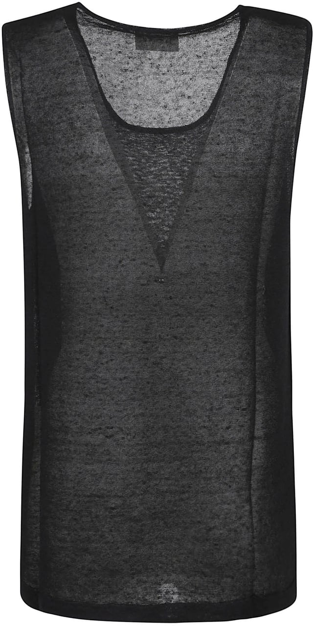 P.A.R.O.S.H. Babylon Tank Top Black Zwart