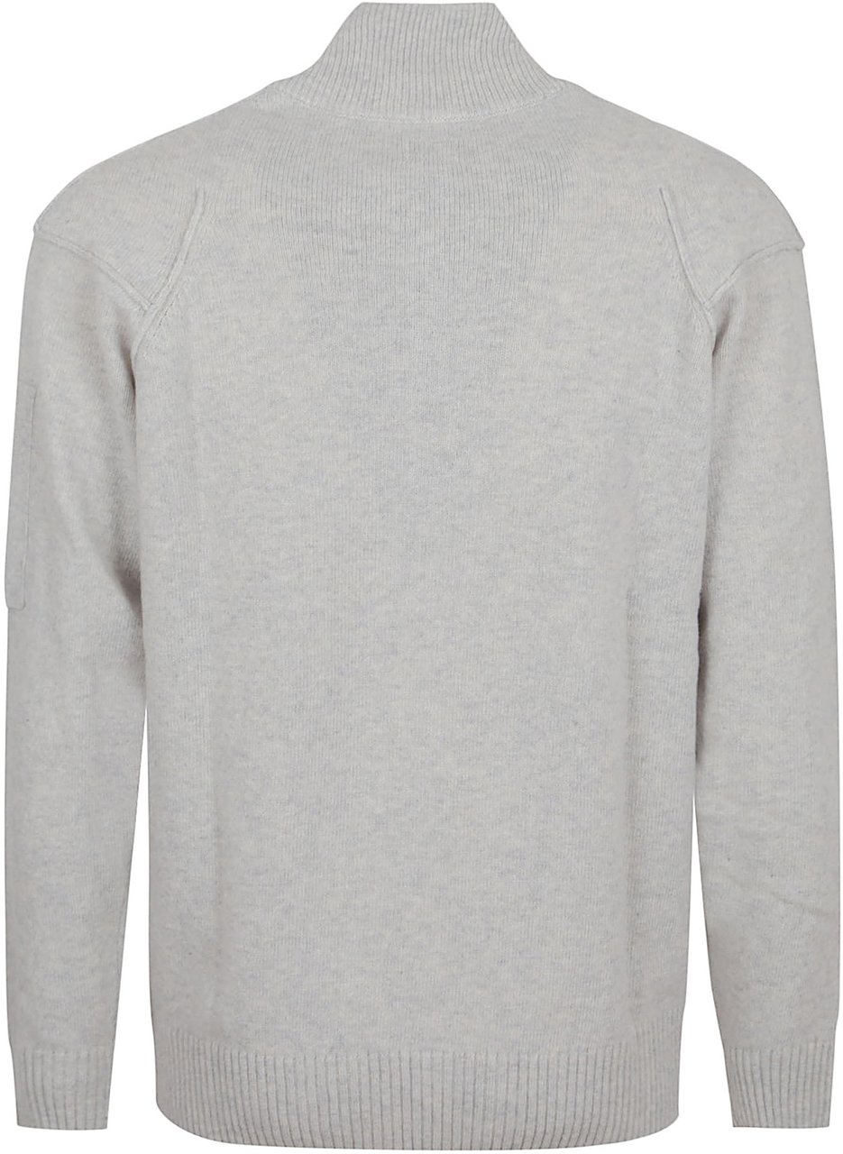 CP Company Clothing Off White Melange Wit