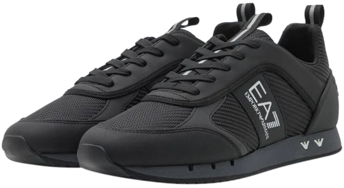 EA7 EA7 Emporio Armani Iron Gate Sneakers Black Grey Grijs