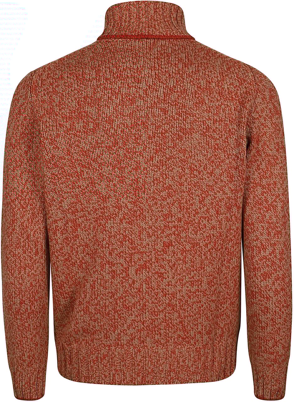 Fay Mouline` Turtle Neck Brown Bruin