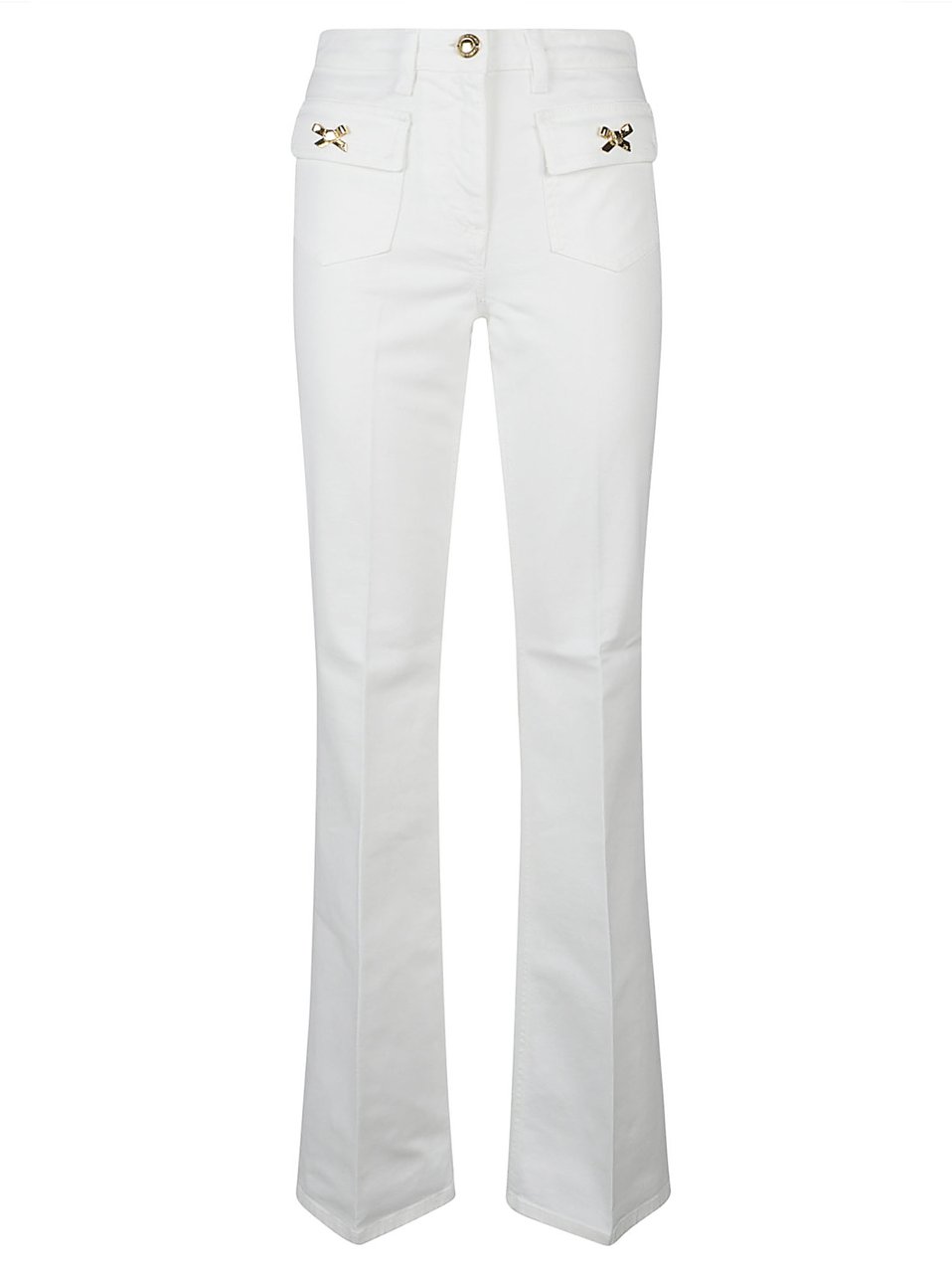 Elisabetta Franchi Jeans White Wit