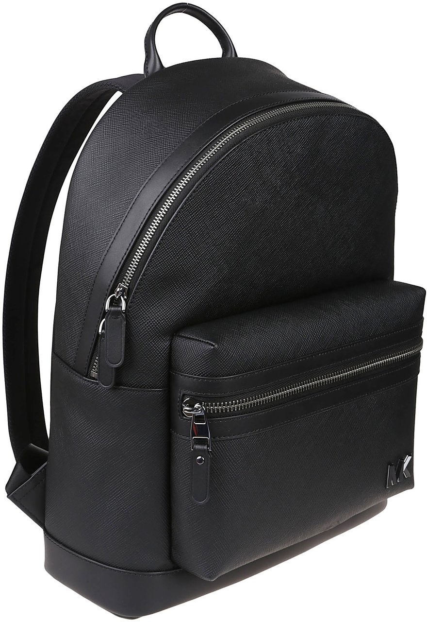 Michael Kors Edison Dome Backpack Black Zwart