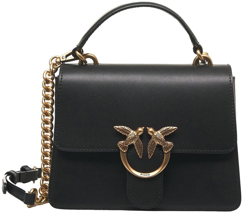 Pinko Shoulder bag 'Mini Love One Top Handle Light' Zwart