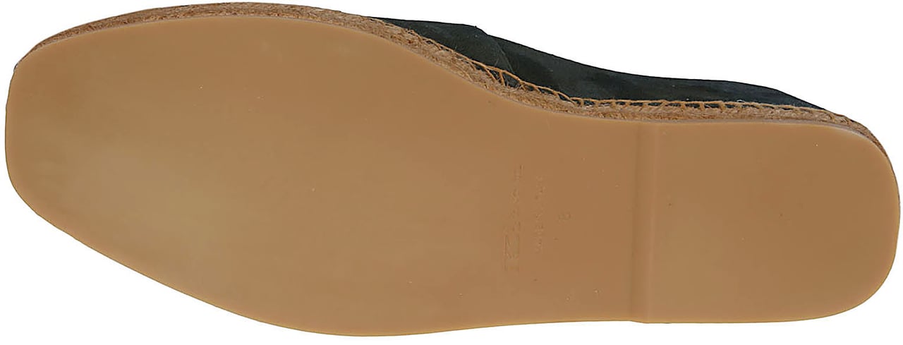 Kiton A048 Espadrilles Green Groen