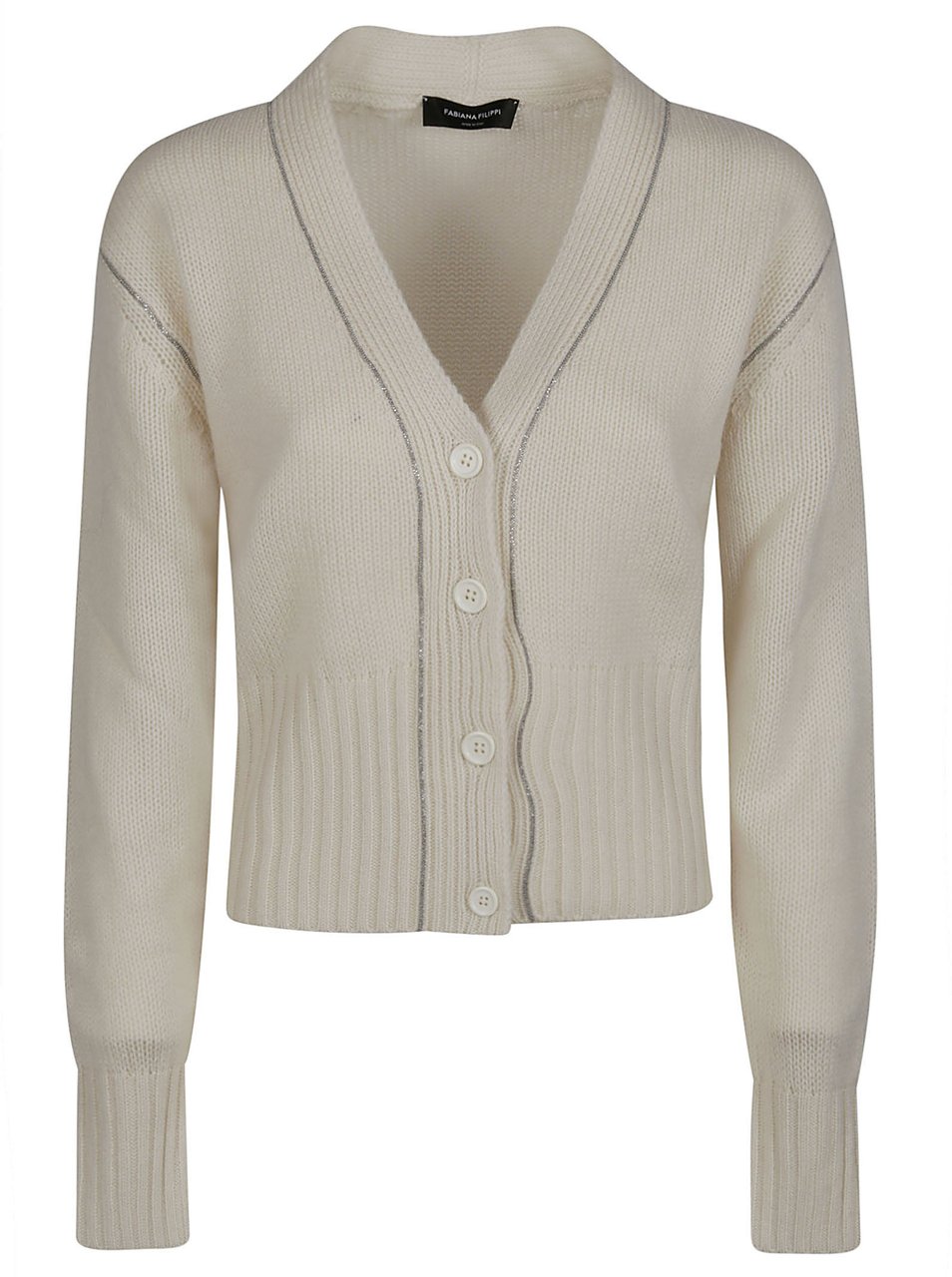 Fabiana Filippi Cardigan White Wit