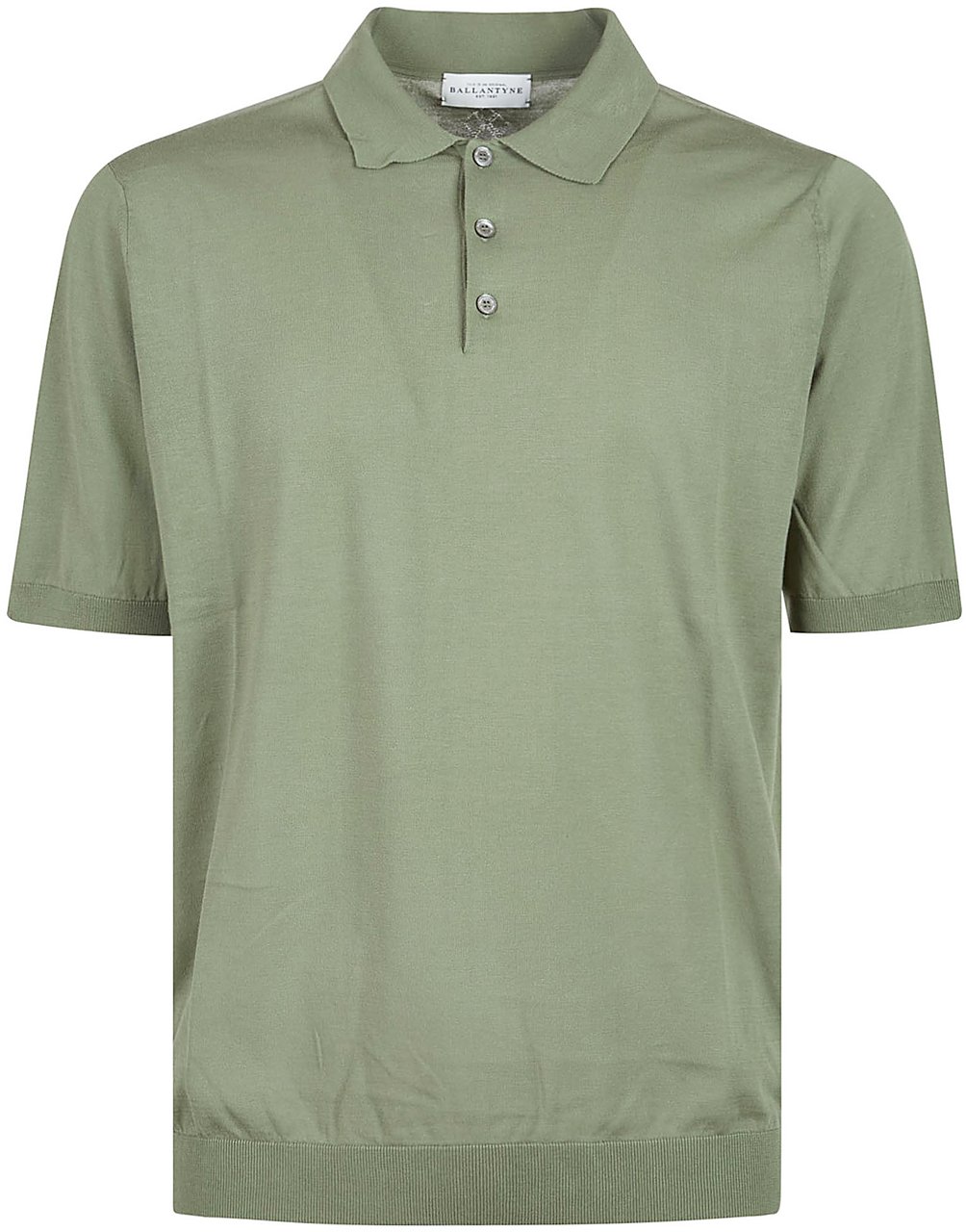 Ballantyne Plain Short Sleeve Polo Shirt Divers