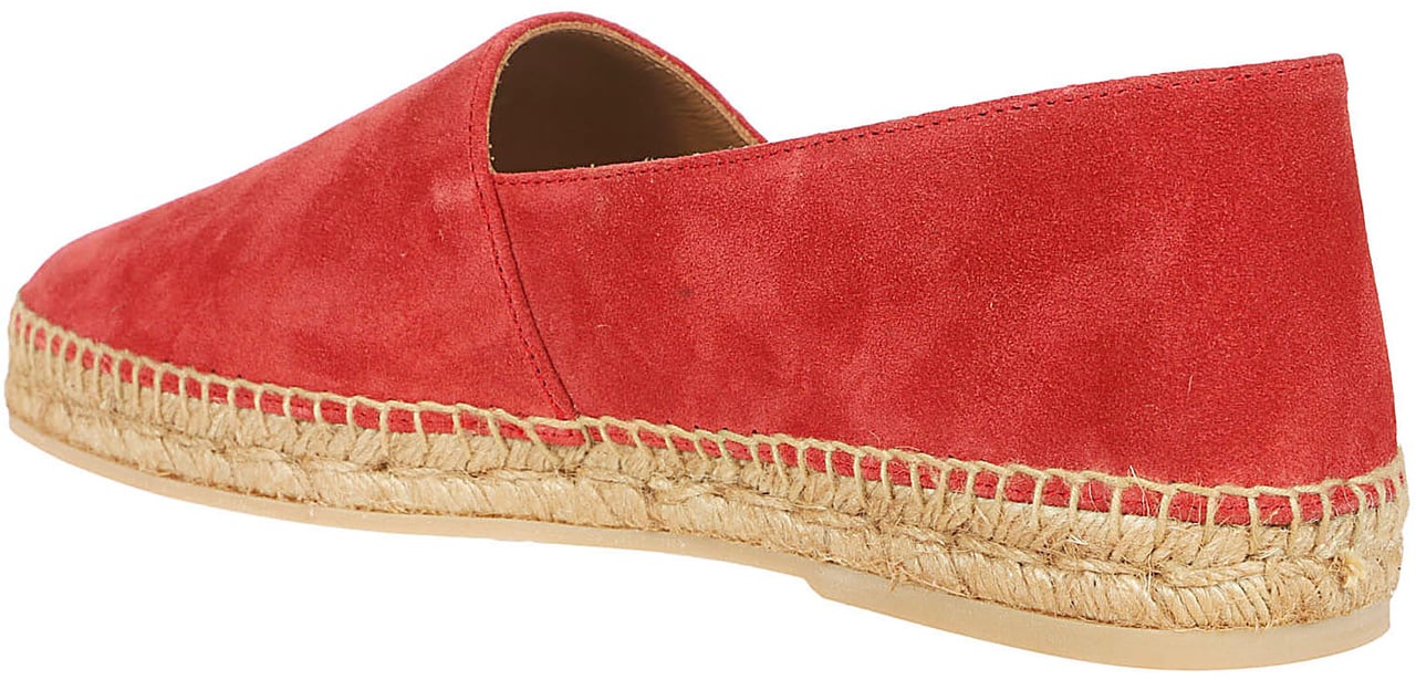 Kiton A048 Espadrilles Red Rood