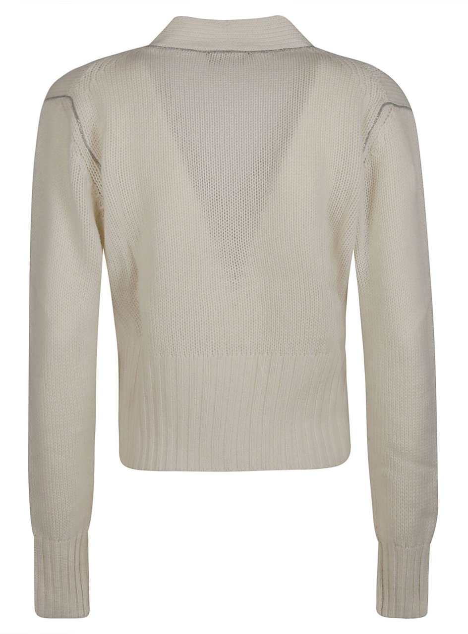 Fabiana Filippi Cardigan White Wit