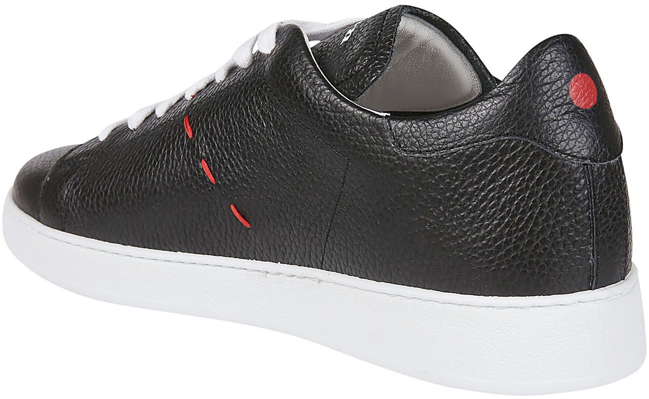 Kiton A068 Sneakers Black Zwart