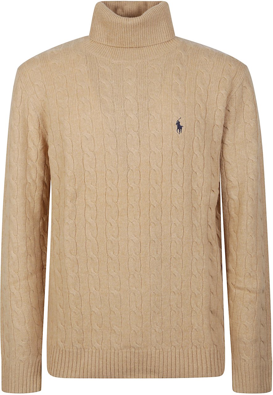 Ralph Lauren Turtle Neck Sweater Brown Bruin