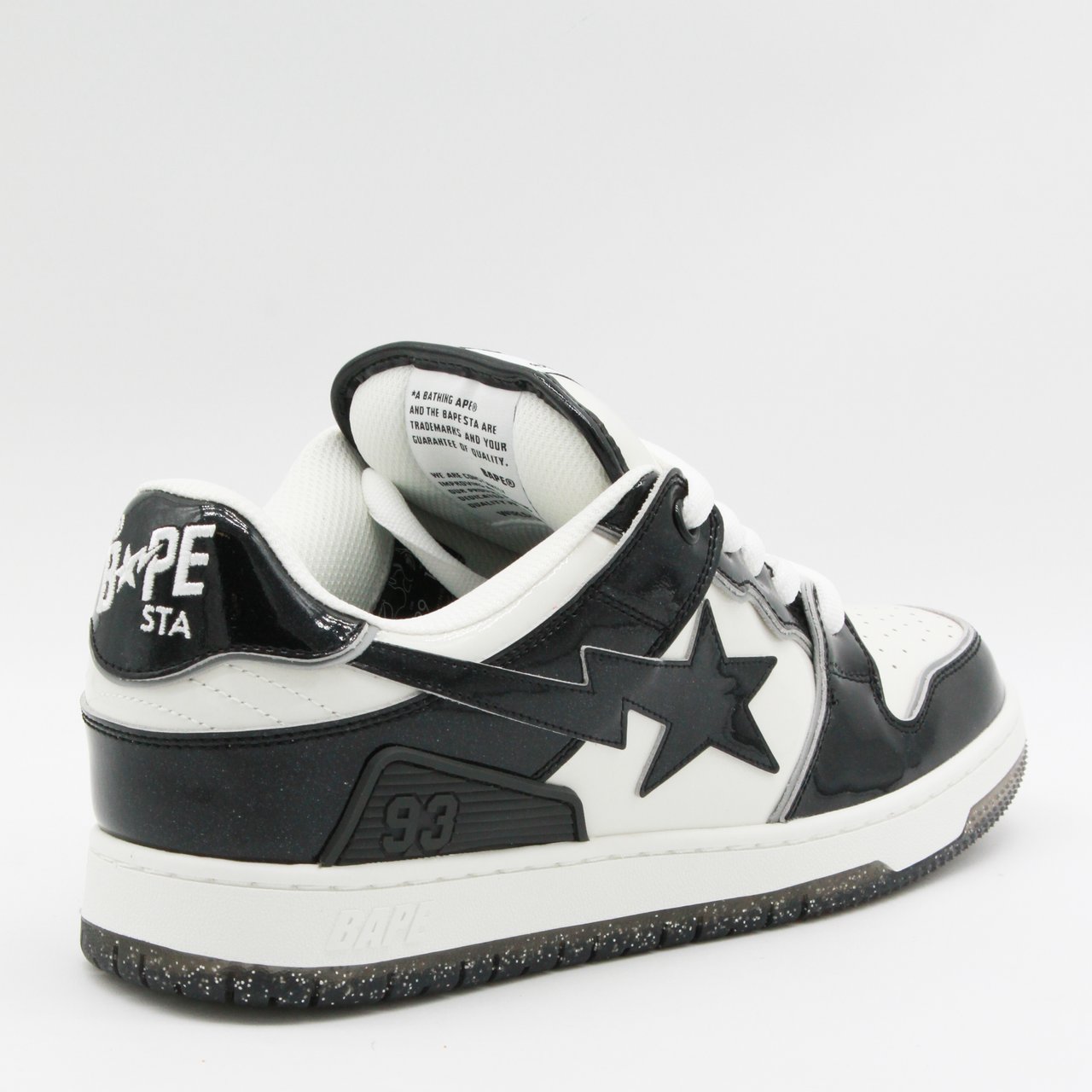 A BATHING APE Low-Top Sneakers with Star Wit