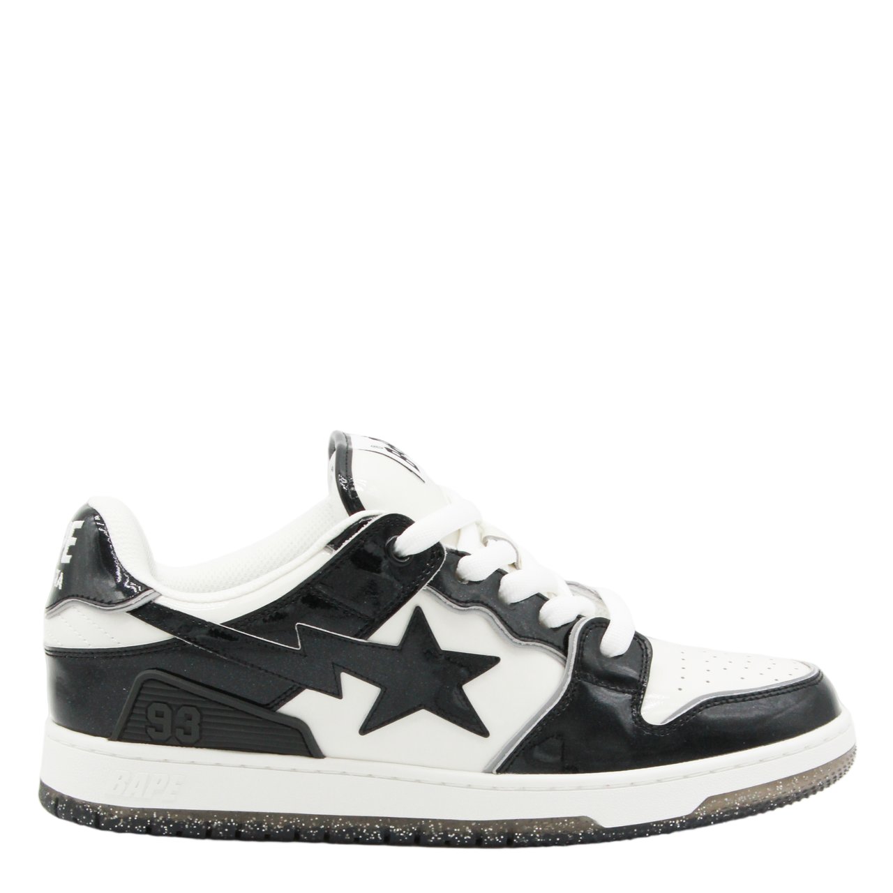 A BATHING APE Low-Top Sneakers with Star Wit