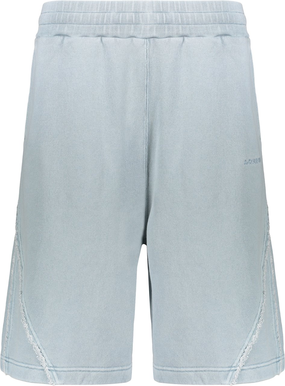 A-cold-wall Cotton bermuda shorts Lichtblauw