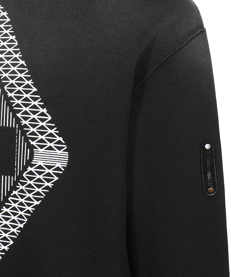 A-cold-wall Cotton hoodie Zwart