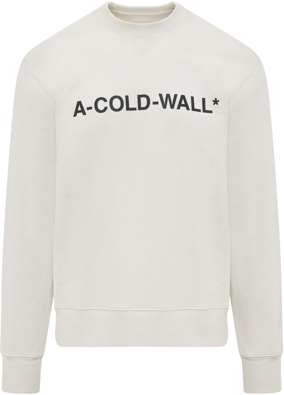A-cold-wall Felpa Girocollo Wit