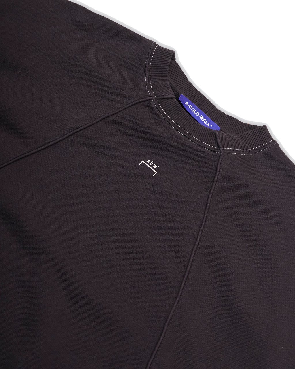 A-cold-wall Crewneck Millbank Nera Zwart