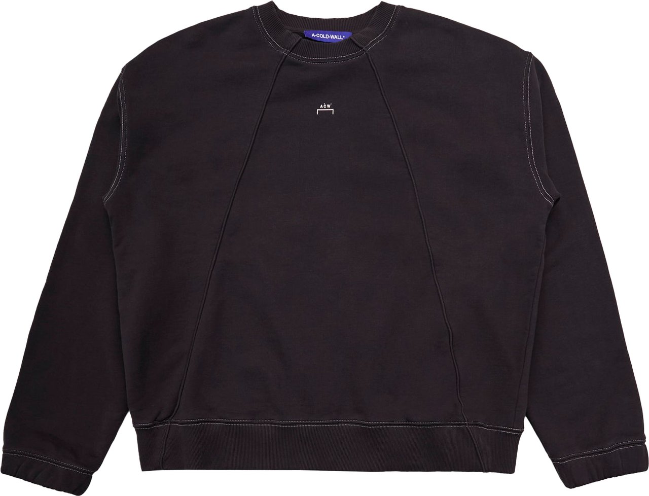A-cold-wall Crewneck Millbank Nera Zwart