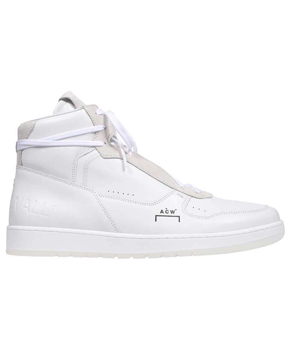 A-cold-wall Leather high-top sneakers Wit