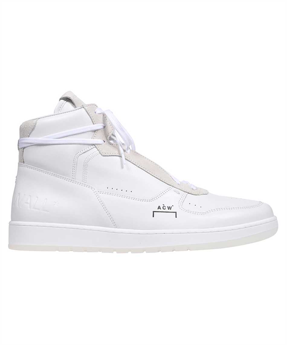 A-cold-wall Leather high-top sneakers Wit