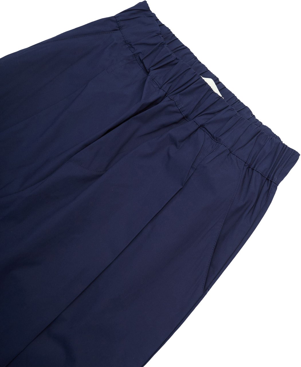A Paper Kid Pantalone Popeline Blu Blauw