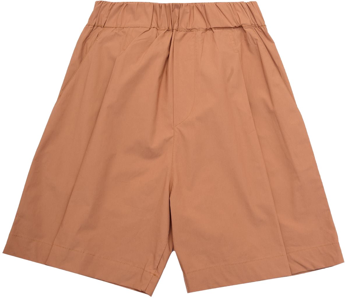 A Paper Kid Shorts Popeline Curcuma Divers