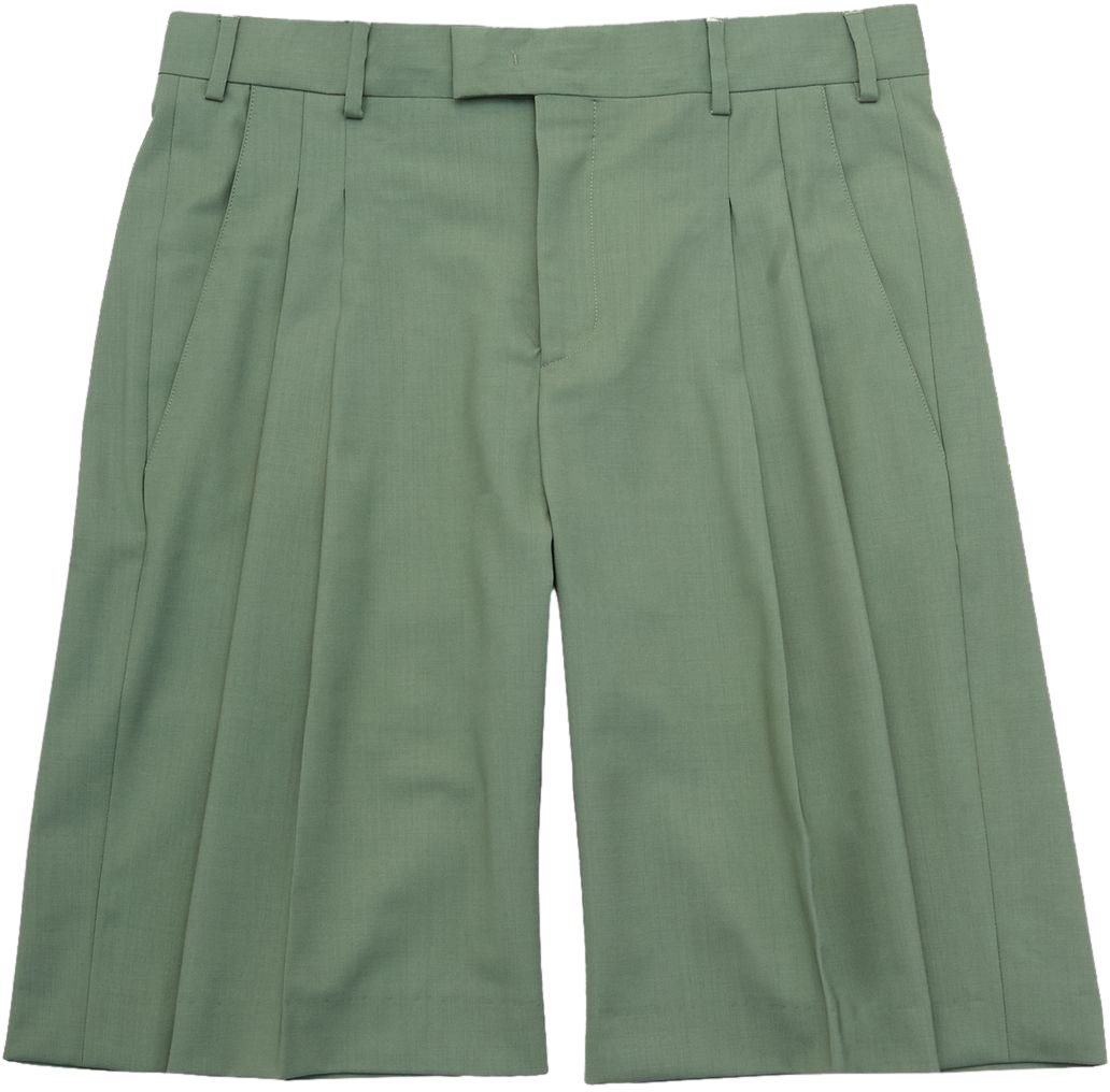 A Paper Kid Shorts Verde Salvia Groen