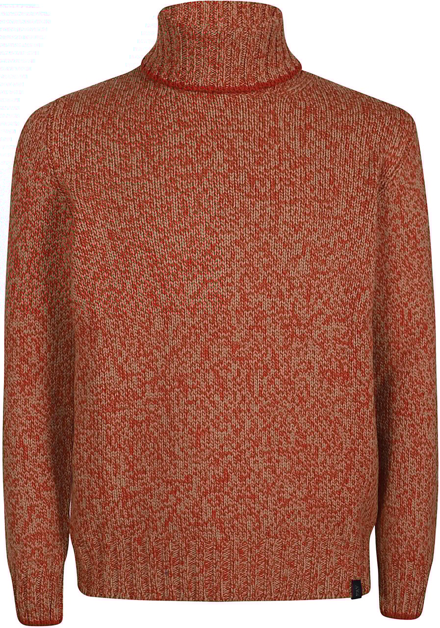 Fay Mouline` Turtle Neck Brown Bruin