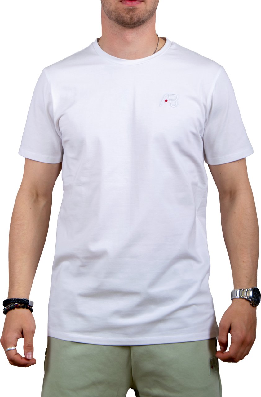 AB Lifestyle AB Lifestyle Basic Tee Wit