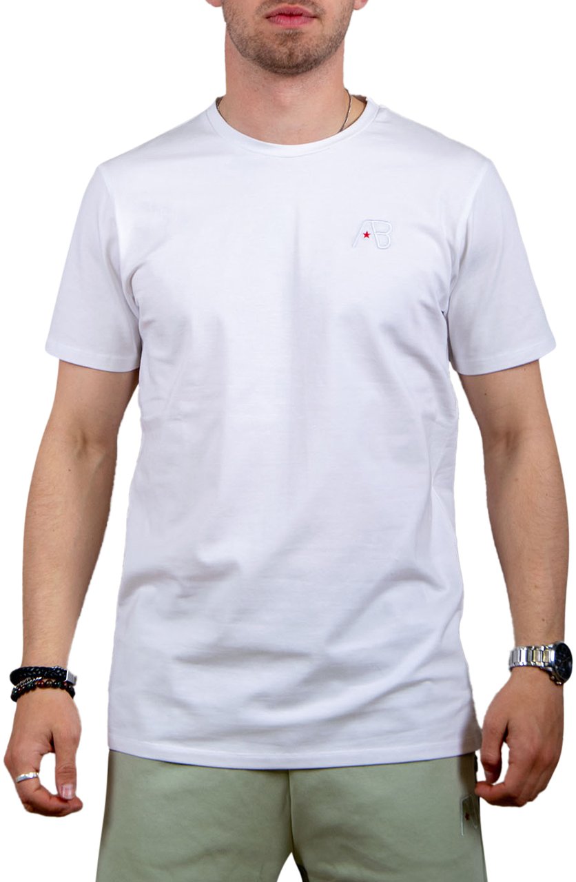 AB Lifestyle AB Lifestyle Basic Tee Wit