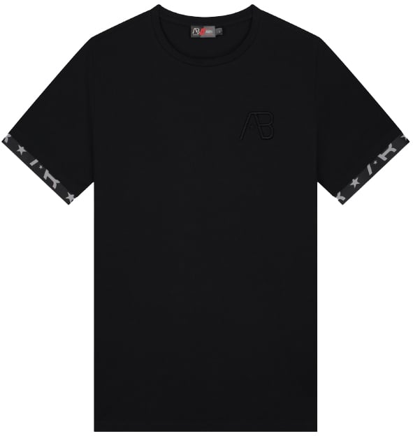 AB Lifestyle AB Lifestyle X-Ray Tee Zwart