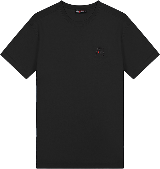 AB Lifestyle AB Lifestyle Ink Tee Panda Zwart