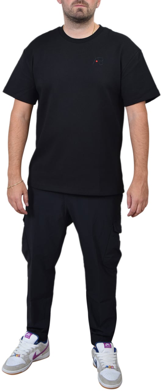AB Lifestyle AB Lifestyle Regular Fit Tee Zwart