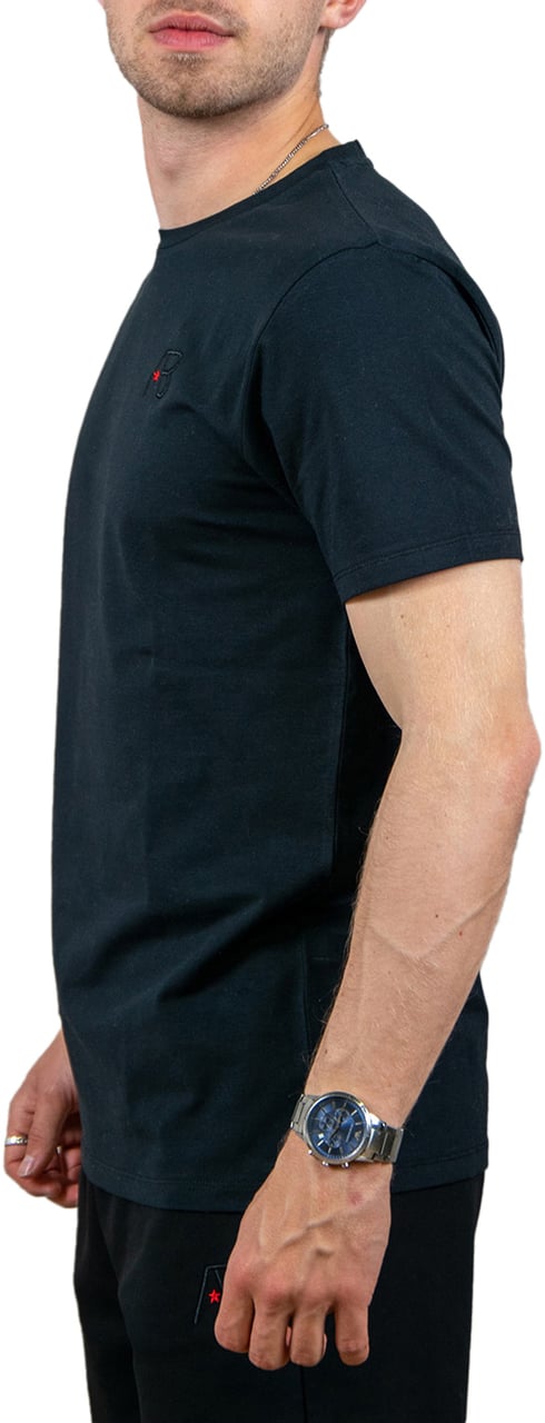 AB Lifestyle AB Lifestyle Basic Tee Zwart