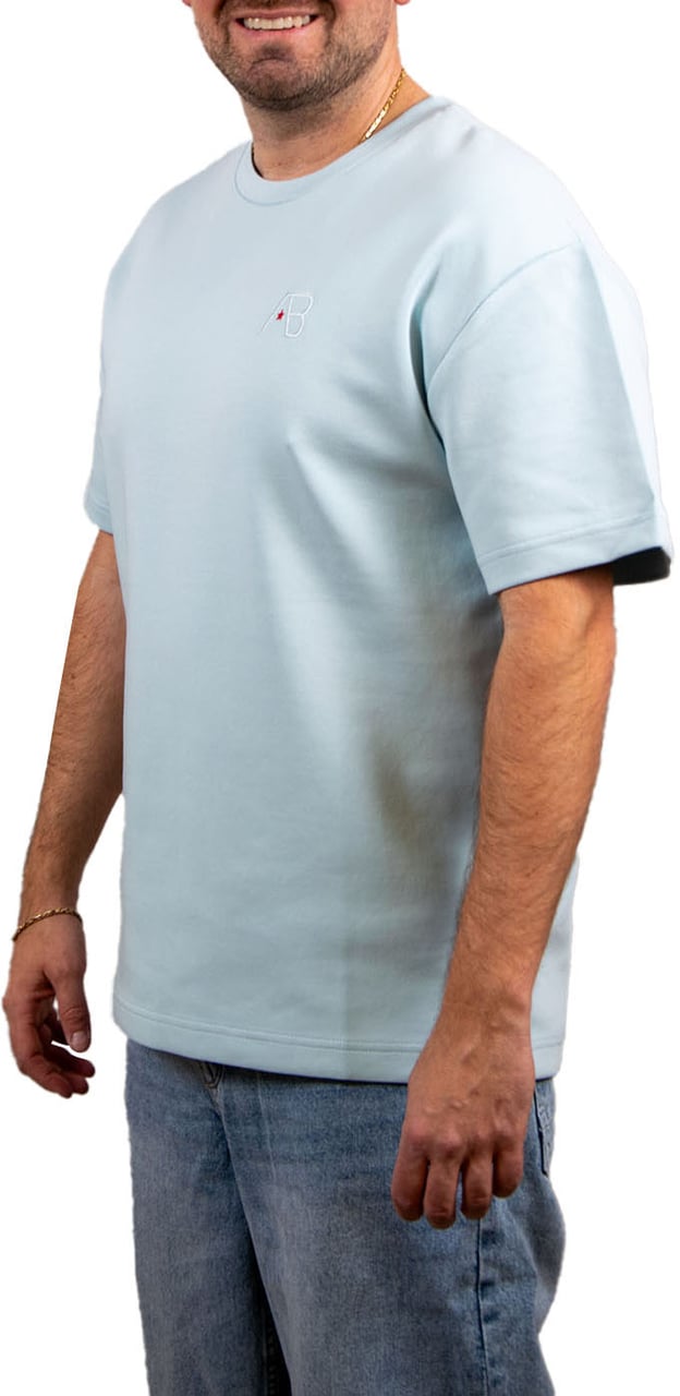AB Lifestyle AB Lifestyle Regular Fit Tee Blauw