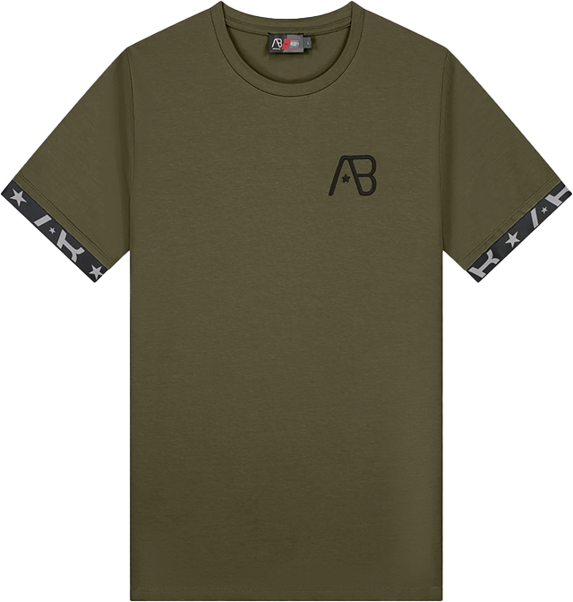 AB Lifestyle AB Lifestyle Flag Tee Groen
