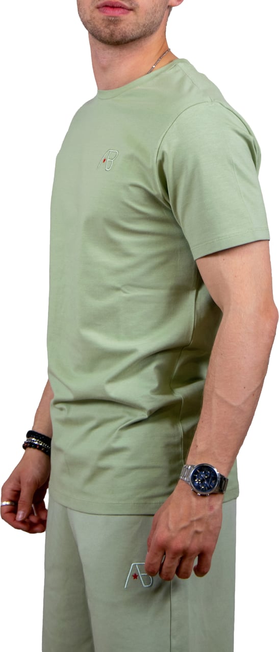AB Lifestyle AB Lifestyle Basic Tee Groen