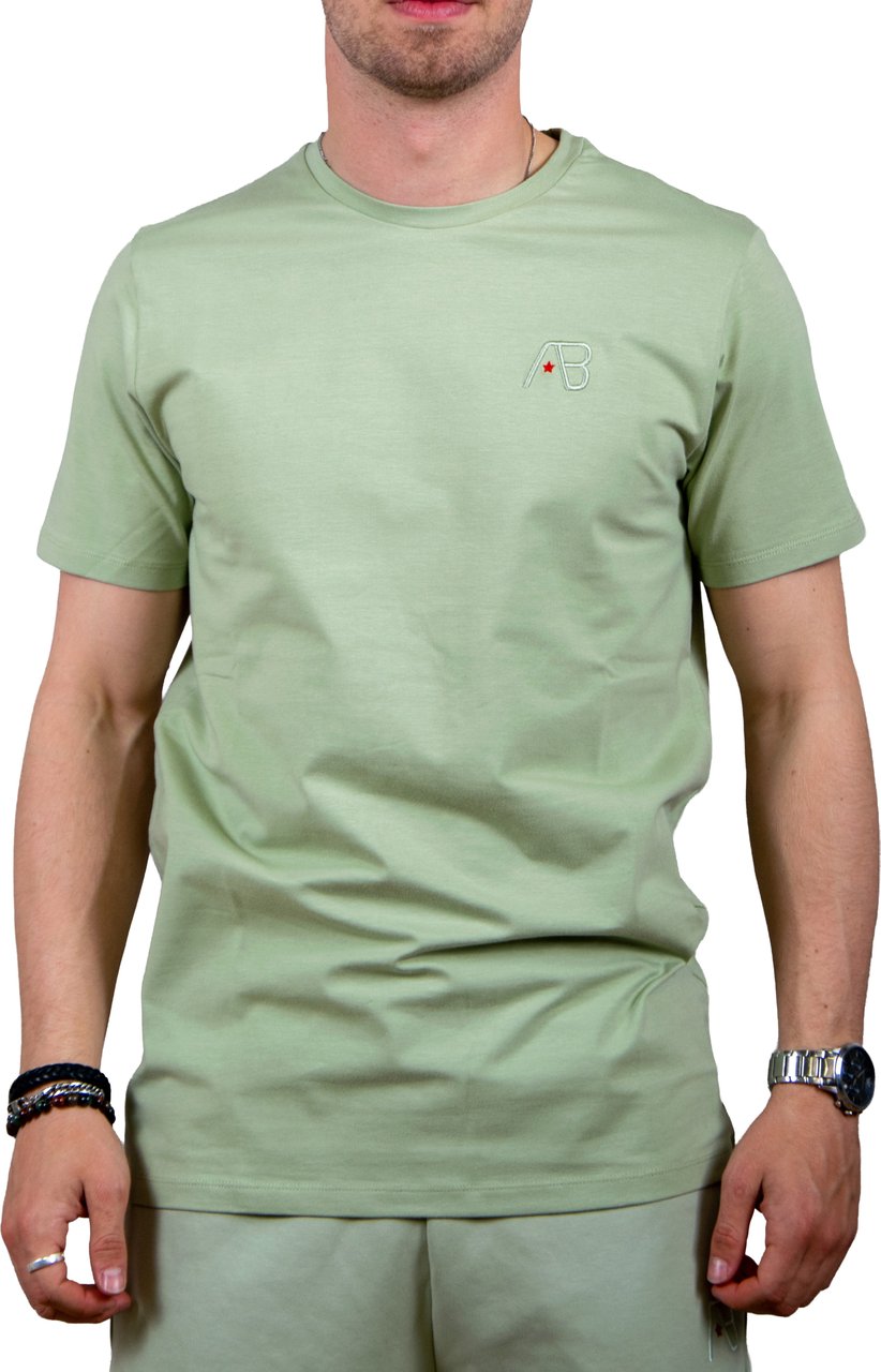 AB Lifestyle AB Lifestyle Basic Tee Groen