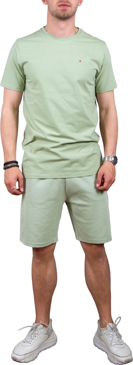 AB Lifestyle AB Lifestyle Basic Tee Groen