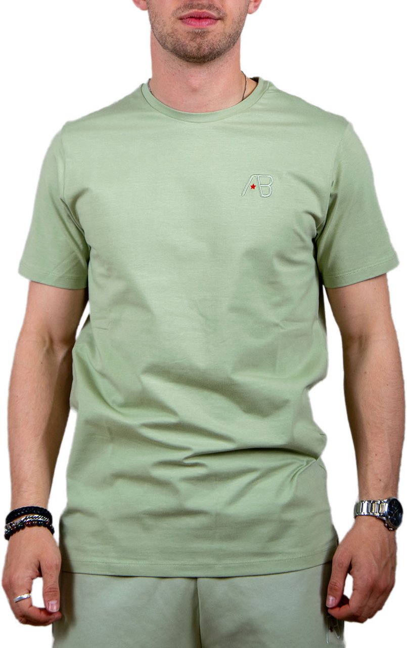 AB Lifestyle AB Lifestyle Basic Tee Groen