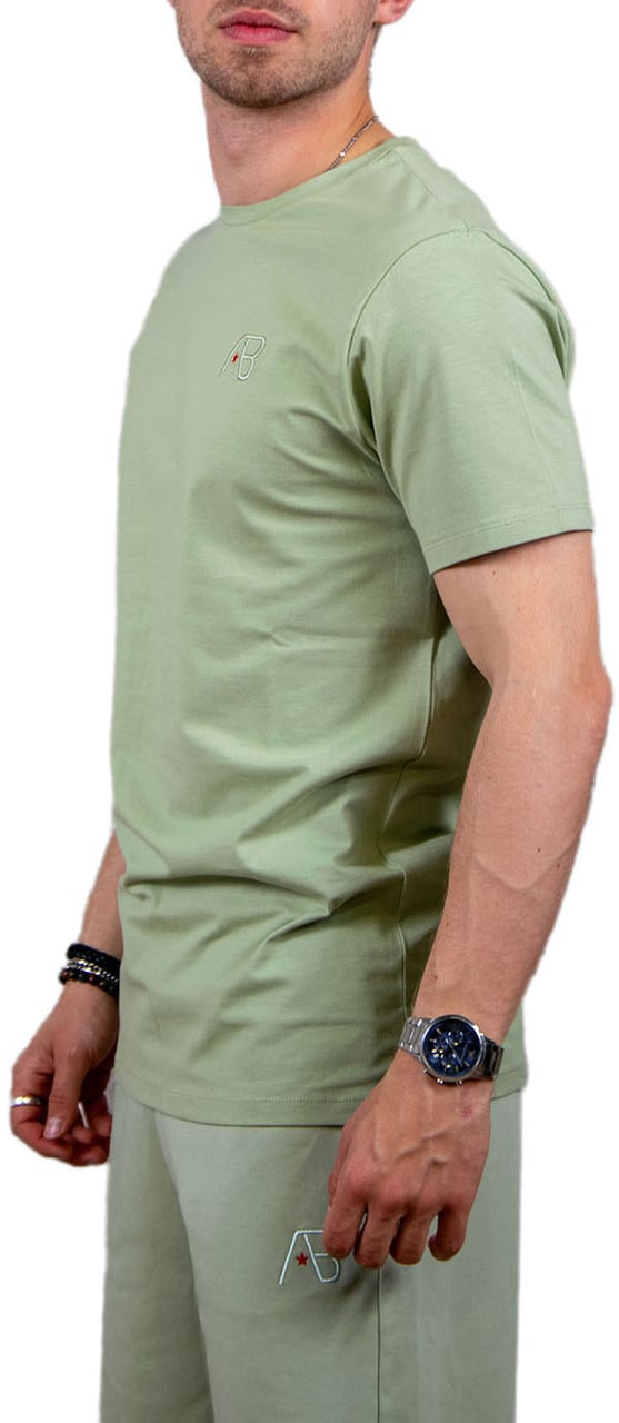 AB Lifestyle AB Lifestyle Basic Tee Groen