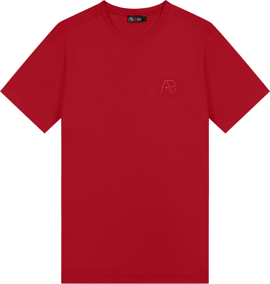 AB Lifestyle AB Lifestyle Basic Tee Rood