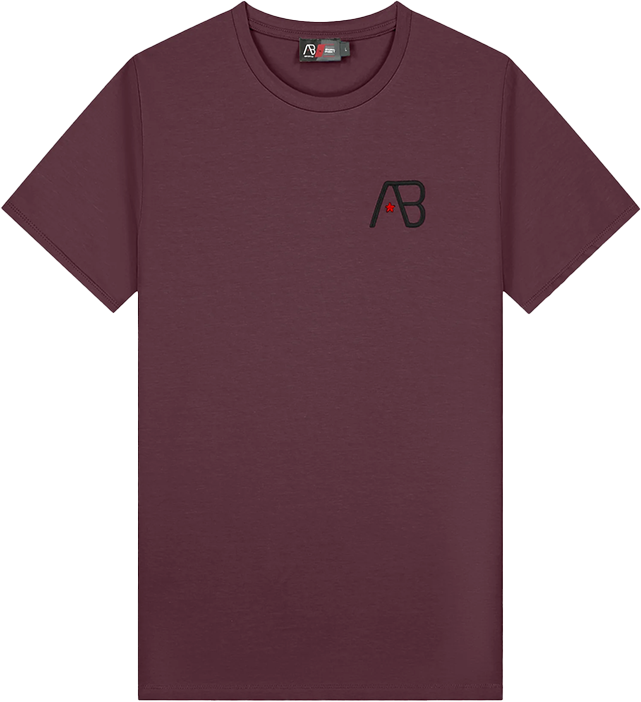 AB Lifestyle AB Lifestyle Essential Tee Rood