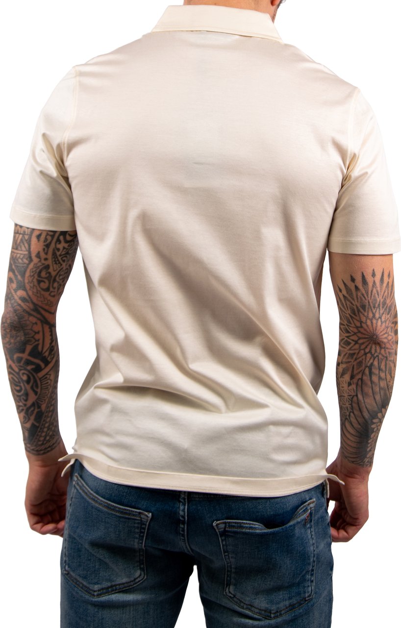 AB Lifestyle AB Lifestyle Premium Interlock Polo Beige