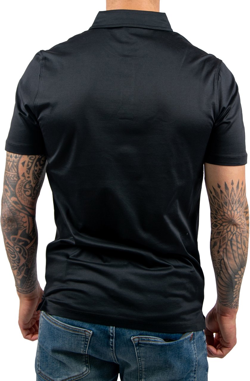 AB Lifestyle AB Lifestyle Premium Interlock Polo Zwart