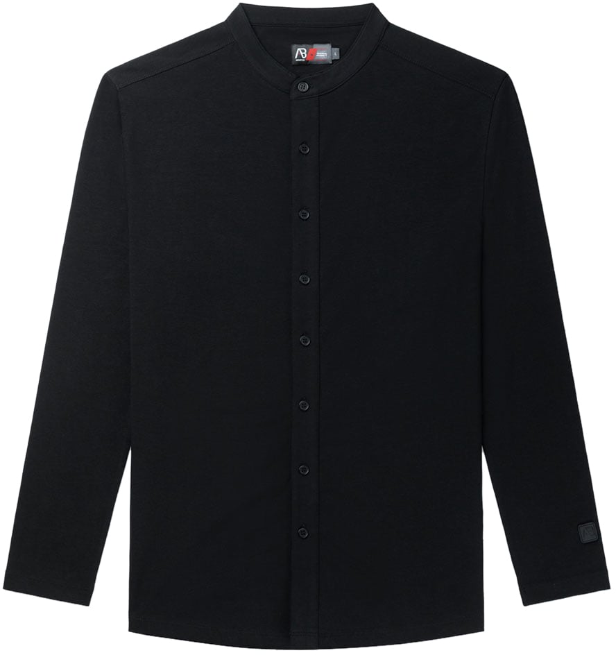 AB Lifestyle AB Lifestyle Button Up Slim Fit Zwart